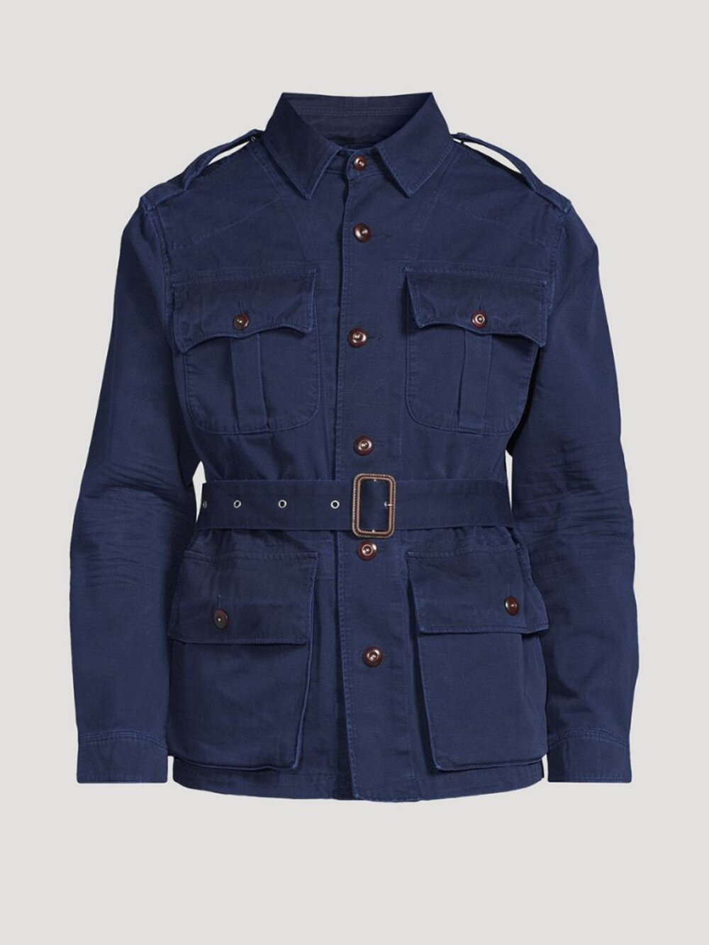 Polo Ralph Lauren Twill Belted Utility Jacket Navy M